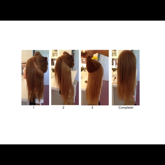 Dark Brown 100% Remy Human Hair Halo Extensions